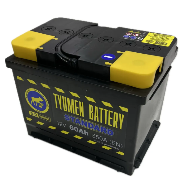 60 п.п. Tyumen Battery “STANDARD” 550А (242*175*190)