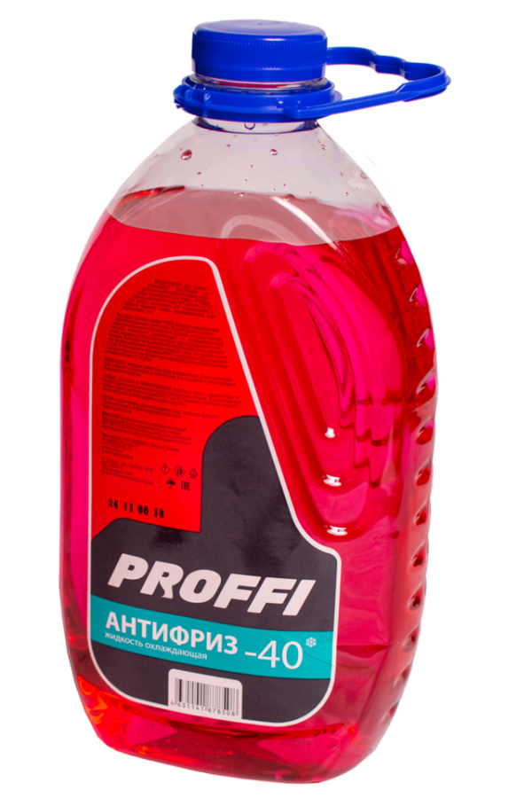 Антифриз (-40) красный G-11 PROFFI   0,8кг. /кор.20шт./