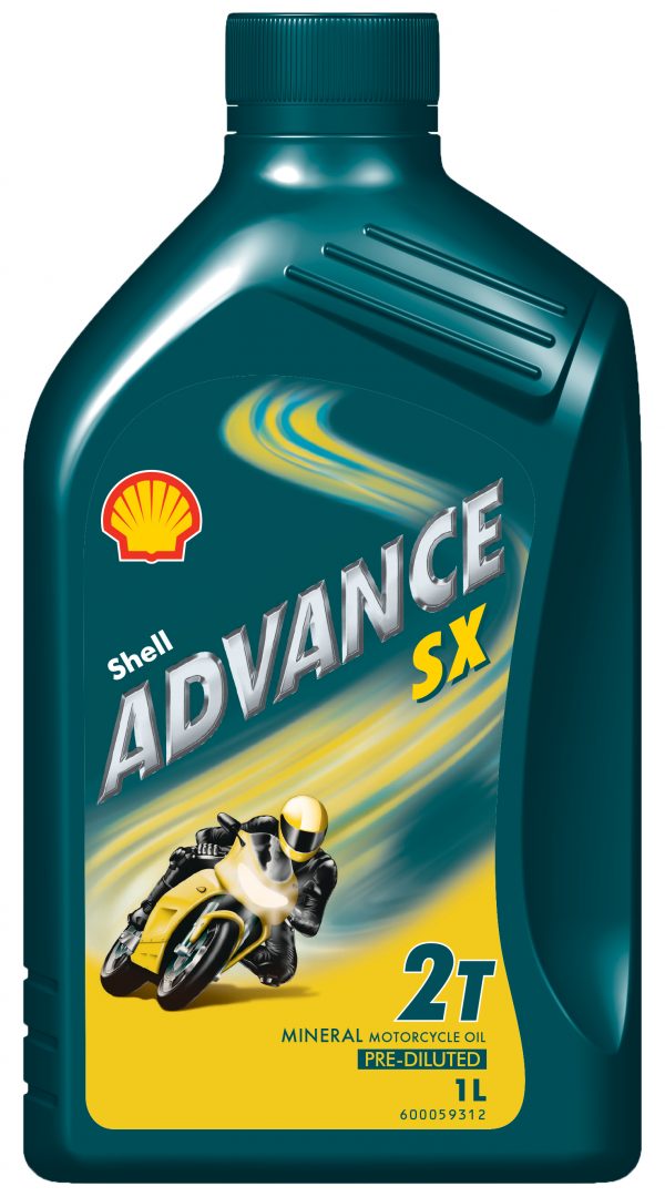 2Т Advance SX 2 Shell 1л. мин. Масло моторное /кор.12шт/