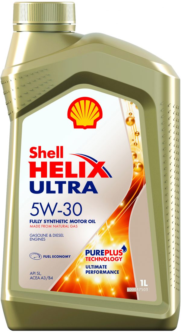 5/30 Helix Ultra Shell   1л. синт. API SL/CF Масло моторное /кор.12шт./