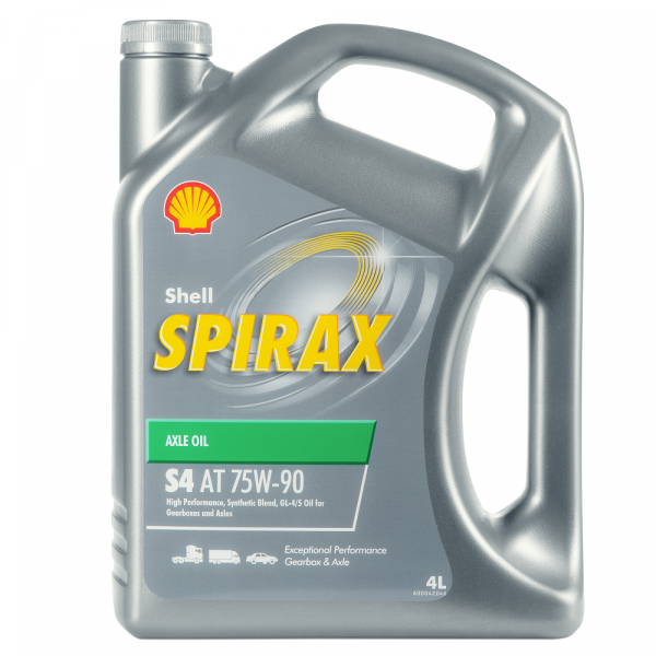 75/90 Spirax S4 AT Shell   4л. п/синт. API GL-4/5 Масло трансмиссионное  /кор.4шт./