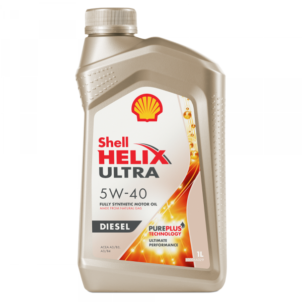 5/40 Helix Ultra Diesel Shell   1л. синт.  API CF Масло моторное /кор.12шт./