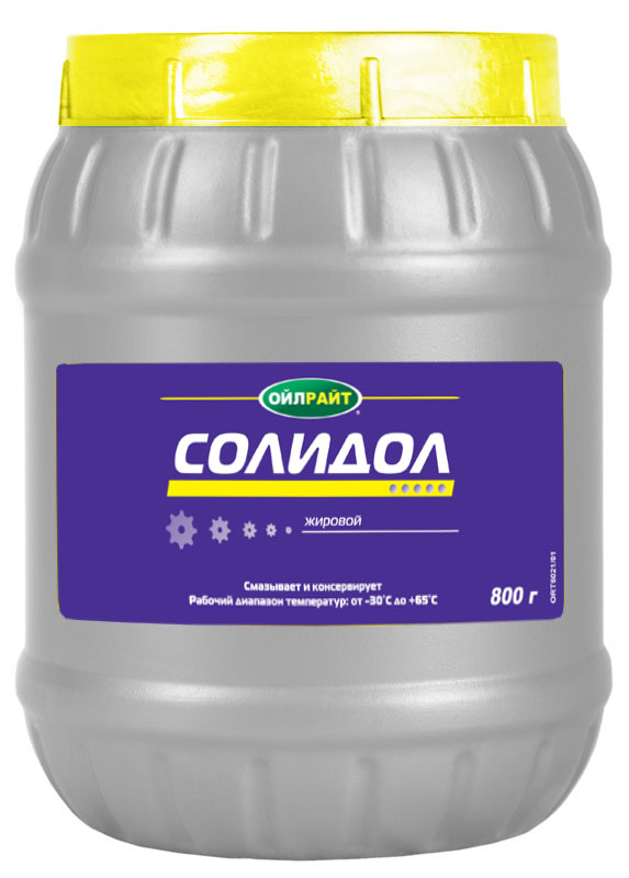 Солидол жировой OILRIGHT   800гр. /кор.9шт./