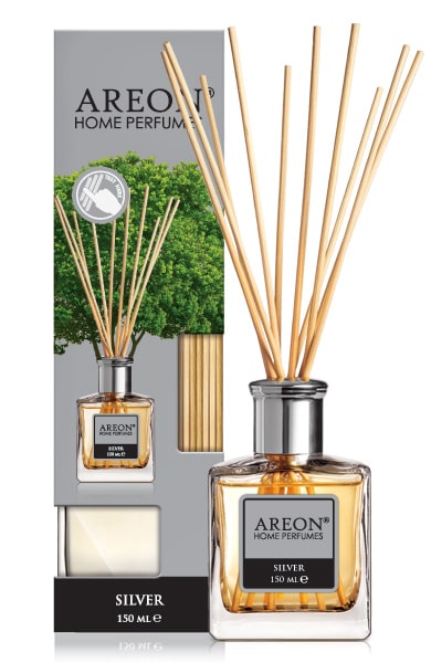 Ароматизатор Areon HOME Perfume Sticks Lux / Silver 150мл. /1шт./ 704-HPL-02(PSR2)