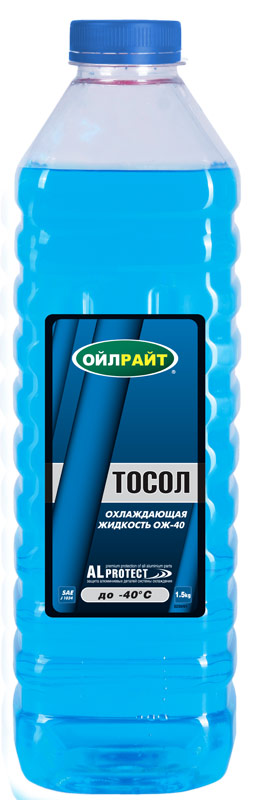 Тосол А-40 OILRIGHТ ОЖ-40   1.5кг. /кор.8шт./