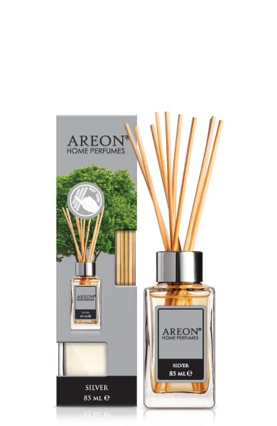 Ароматизатор Areon HOME Perfume Sticks Lux / Silver  85мл. /1шт./ 704-PL-02(SLR2)