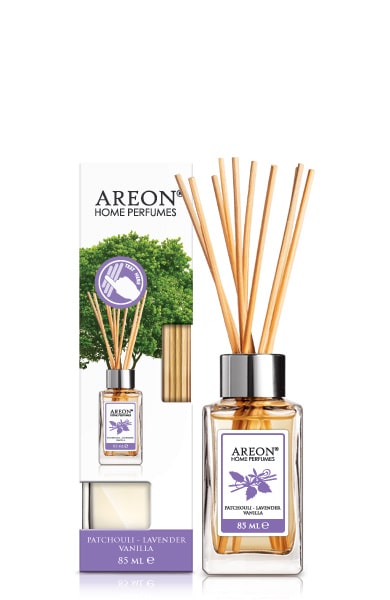 Ароматизатор Areon HOME Perfume Sticks / Patchoul-Lavender Vanilla 85мл. /1шт./ 704-PS-05