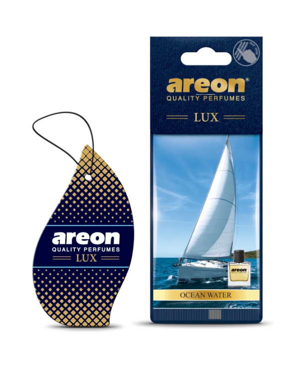 Освежитель Areon LUX / Ocean Water /комп-т 10шт./ 704-411-ALO3