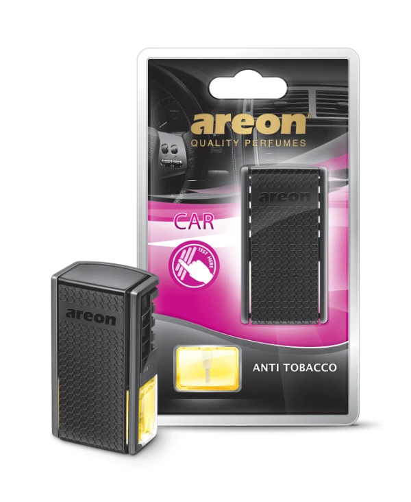 Освежитель Areon CAR box SUPERBLISTER / Antitobacco на дифлектор /12шт./ 704-022-BL06 (ACB01)