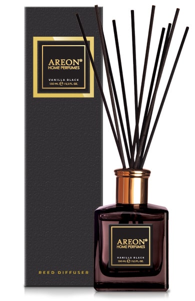 Ароматизатор Areon HOME Perfume Sticks Premium / Vanilla Black 150мл. /1шт./ 704-PSB-03