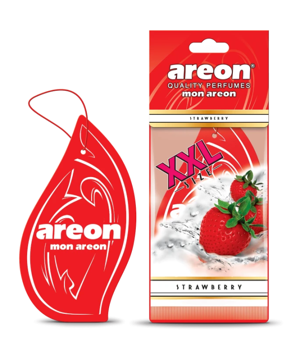 Освежитель Areon MON AREON XXL / Strawberry /комплект.10шт./ 704-064-307