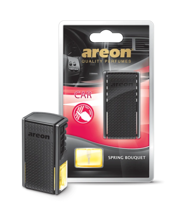 Освежитель Areon CAR box SUPERBLISTER / Spring Bouquet, на дифлектор /12шт./ 704-022-BL03 (ACB08)