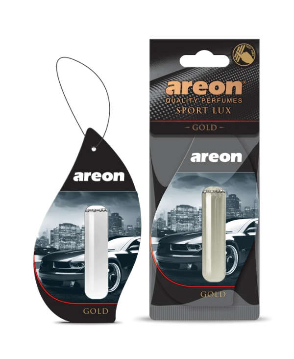 Освежитель Areon LIQUID LUX SPORT / Gold капсула 5мл. /лист.24шт./ 704-LX-01