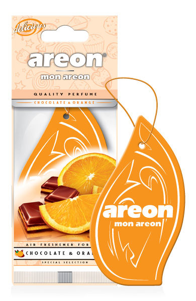 Освежитель Areon disp. MON AREON DELICIOUS MIX-ароматов листок /комплект 72шт./ 704-060