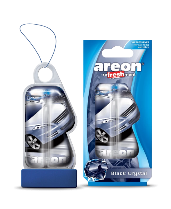 Освежитель Areon REFRESHMENT LIQUID / Black Crystal (гелевый) /комплект.24шт./ 704-025-902