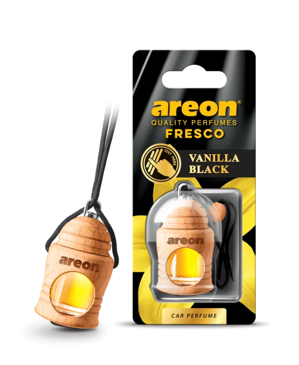 Освежитель Areon FRESCO / VANILLA BLACK бутылка /упак.12шт./ 704-051-331