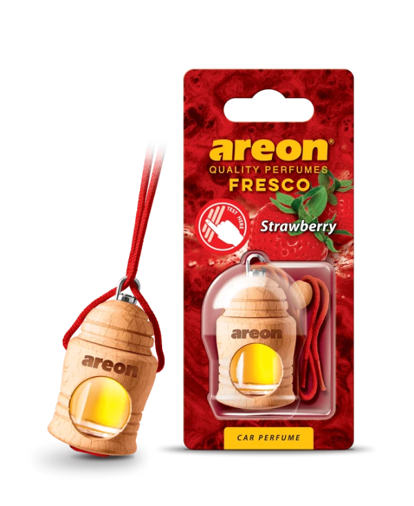 Освежитель Areon FRESCO / STRAWBERRY бутылка /упак.12шт./ 704-051-320