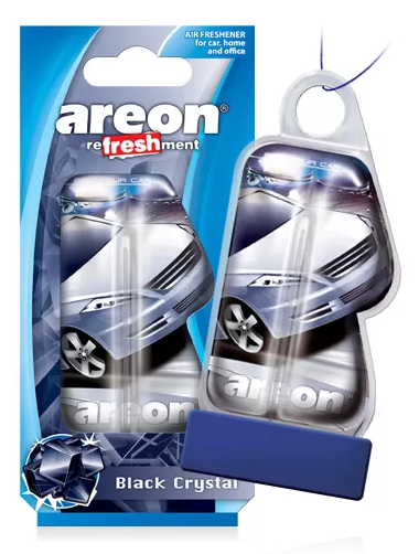 Освежитель Areon REFRESHMENT LIQUID / Black Crystal (гелевый) /кор.24шт./