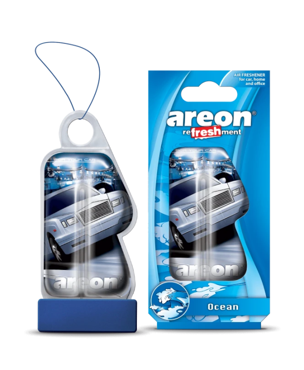 Освежитель Areon REFRESHMENT LIQUID / Ocean (гелевый) /комплект.24шт./ 704-025-910