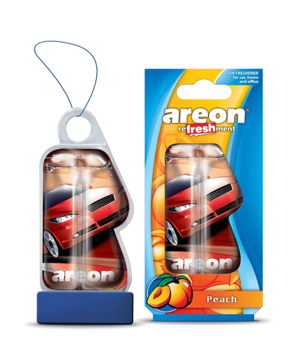 Освежитель Areon REFRESHMENT LIQUID / Peach (гелевый) /комплект.24шт./ 704-025-912