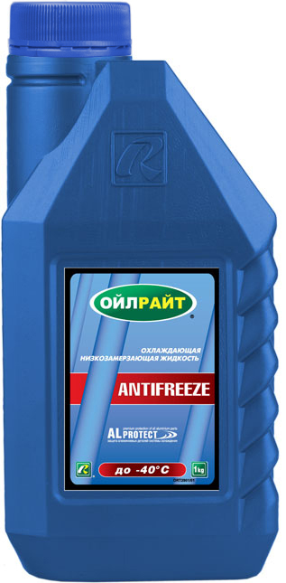 Антифриз (-40) синий OILRIGHT   1кг. /кор.8шт./