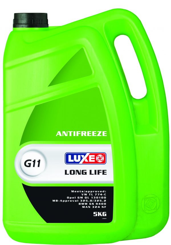 Антифриз (-40) зелёный G-11 Green Line LUXE   5кг. Акция