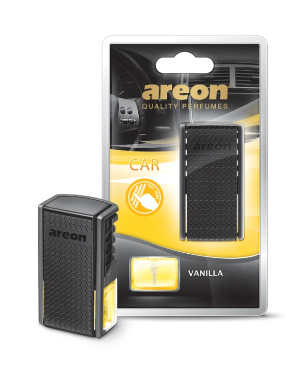 Освежитель Areon CAR box SUPERBLISTER / Vanilla на дифлектор /12шт./ 704-022-BL02 (ACB06)