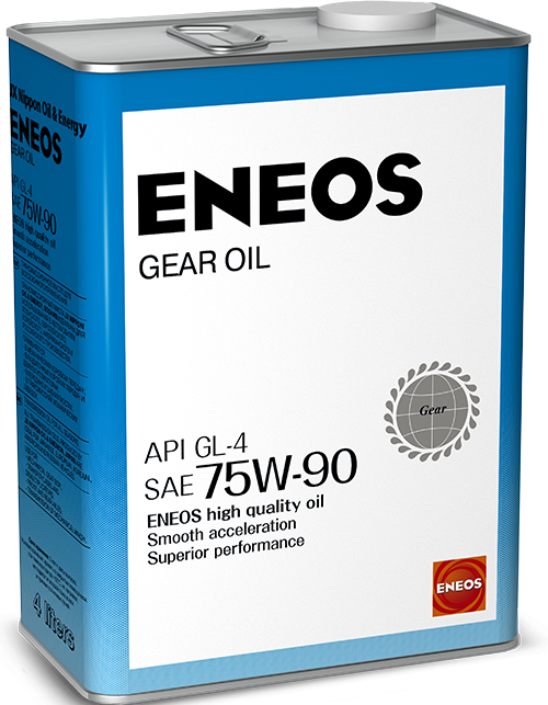 75/90 Gear Oil ENEOS   4л. синт. API GL-5  Масло трансмиссионное /кор.6шт./