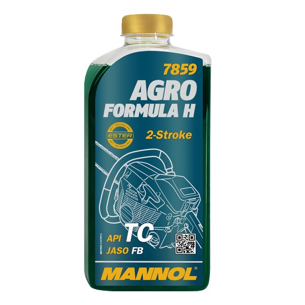 2T Agro for Husqvarna MANNOL   1л. синт. API TC Масло моторное /кор.20шт./