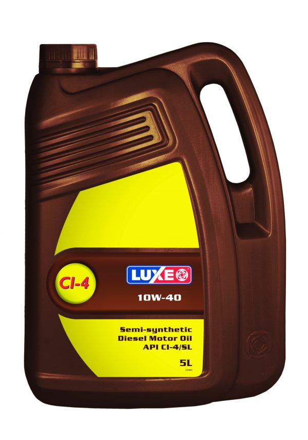 10/40 Diesel CI-4 LUXE   5л. п/синт. API CI-4/SL, E7 Масло моторное /кор.4шт./