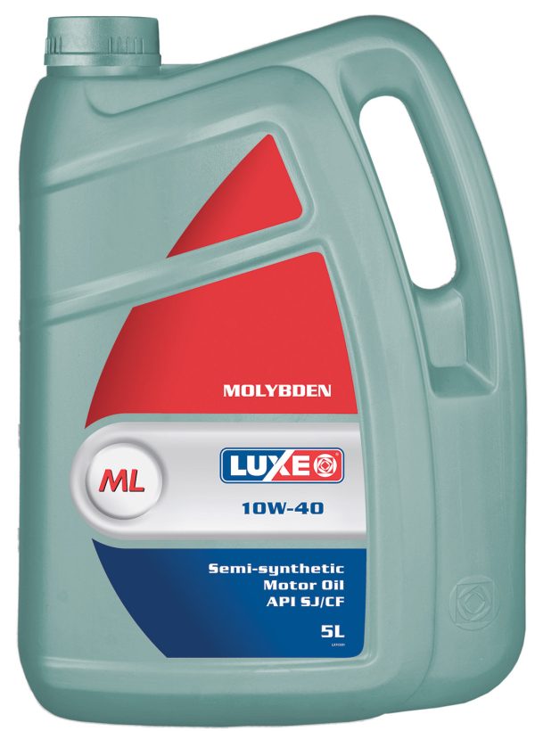 10/40 Molybden LUXE   5л. п/синт. API SJ/CF Масло моторное /кор.4шт./