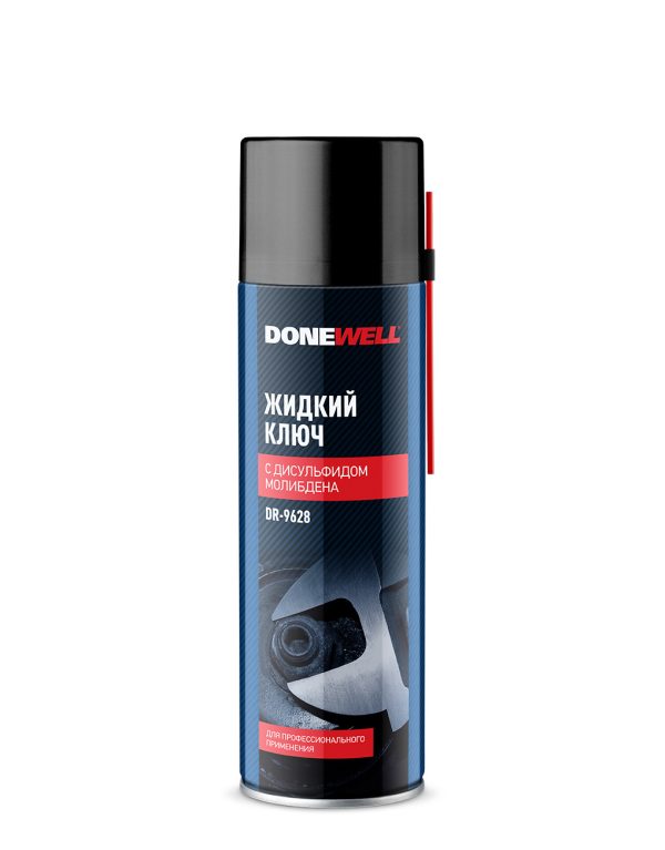 Жидкий ключ с дисульфидом молибдена DONEWELL 650мл. /кор.12шт./ DR-9628