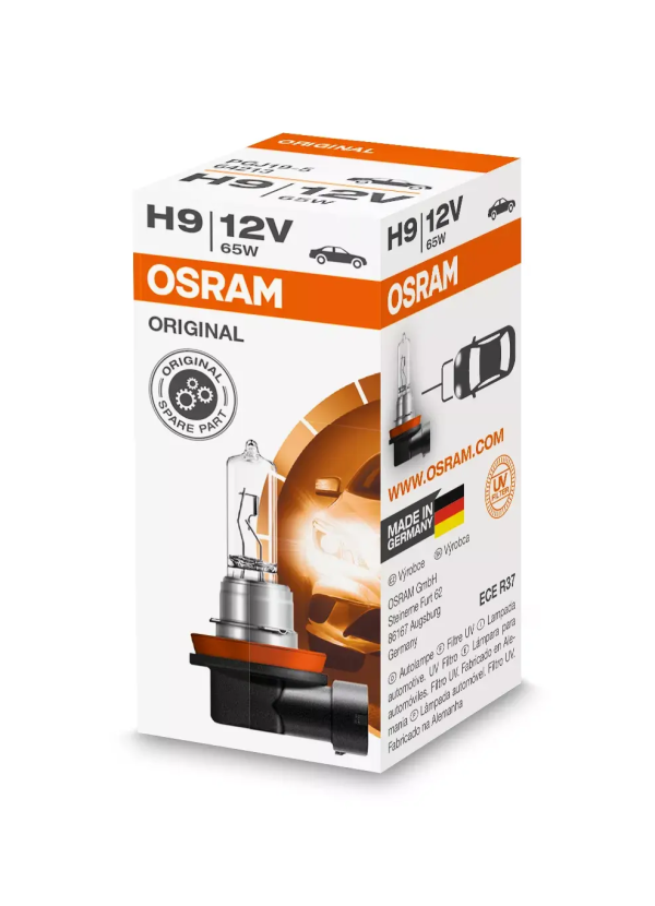 Лампа H9 12V 65W PGJ19-5 Original Line OSRAM 64213