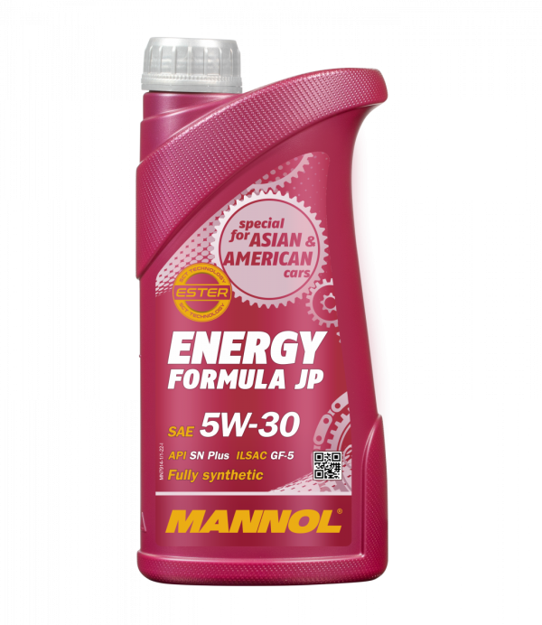 5/30 Energy Formula JP MANNOL   1л. синт. API SN Plus Масло моторное /кор.20шт./