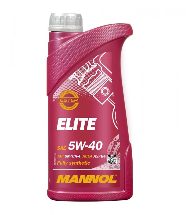 5/40 Elite MANNOL    1л. синт. API SN/CH-4 Масло моторное /кор.20шт./