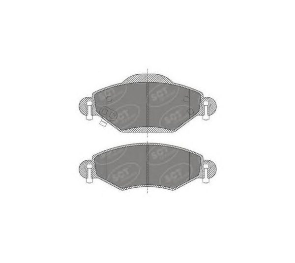 Тормозные колодки SCT SP 394 Lexus RX300/350/400 /кор.10шт./