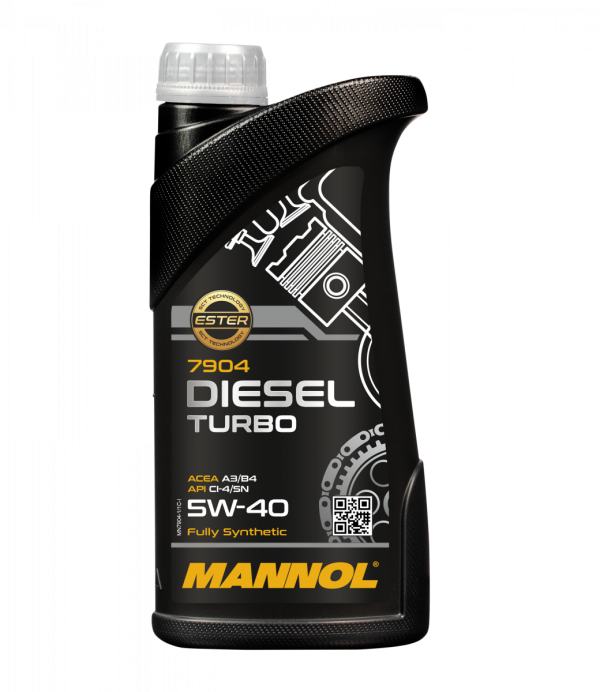 5/40 Diesel Turbo MANNOL   1л. синт. API CI-4/SN Масло моторное /кор.20шт./