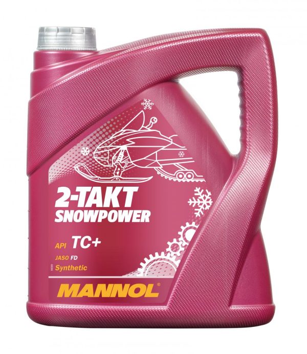 2T Snowpower MANNOL   4л. синт. API TC+ Масло моторное /кор.4шт./