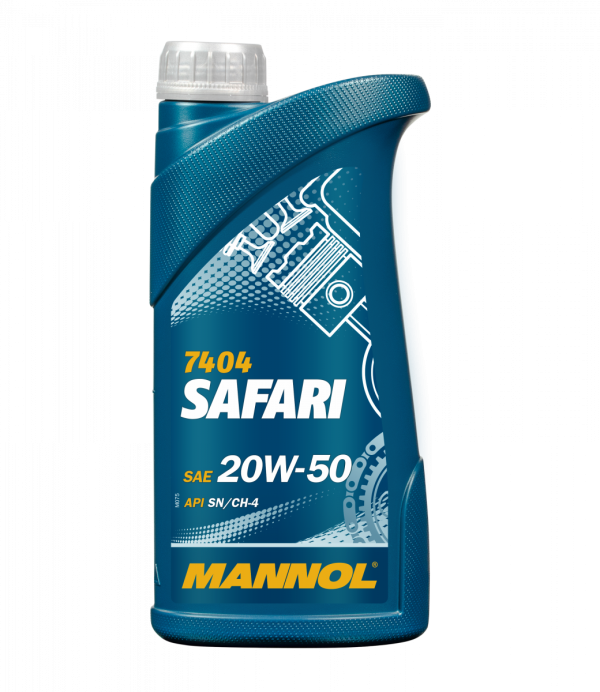 20/50 Safari MANNOL   1л. мин. API SN/CH-4 Масло моторное /кор.20шт./