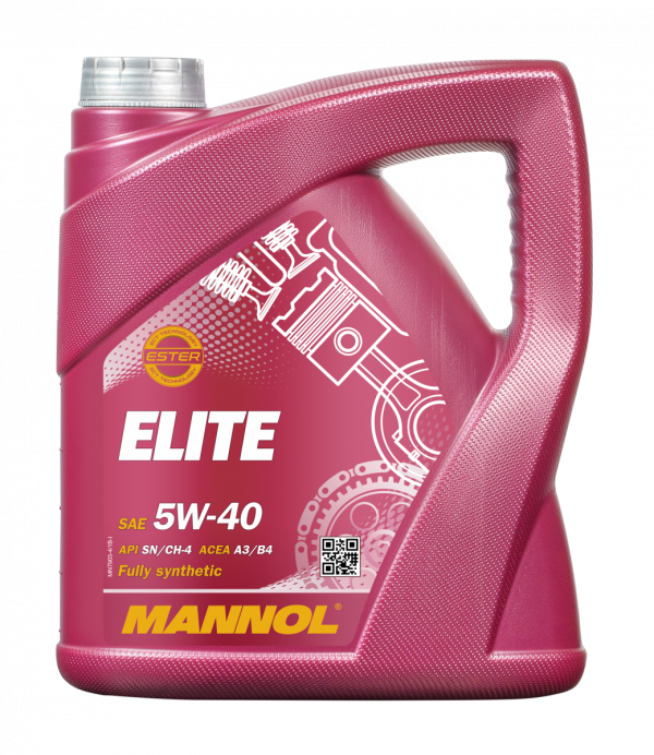 5/40 Elite MANNOL    4л. синт. API SN/CH-4 Масло моторное /кор.4шт./