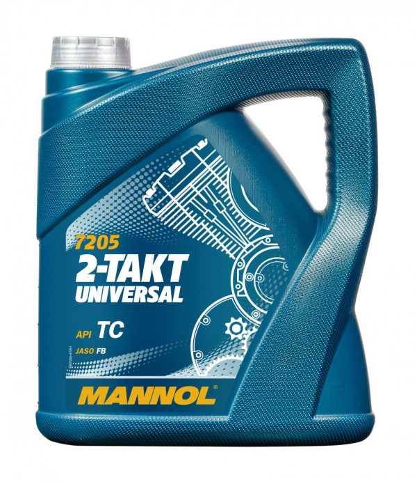 2T Universal MANNOL   4л. мин. API TC Масло моторное /кор.4шт./