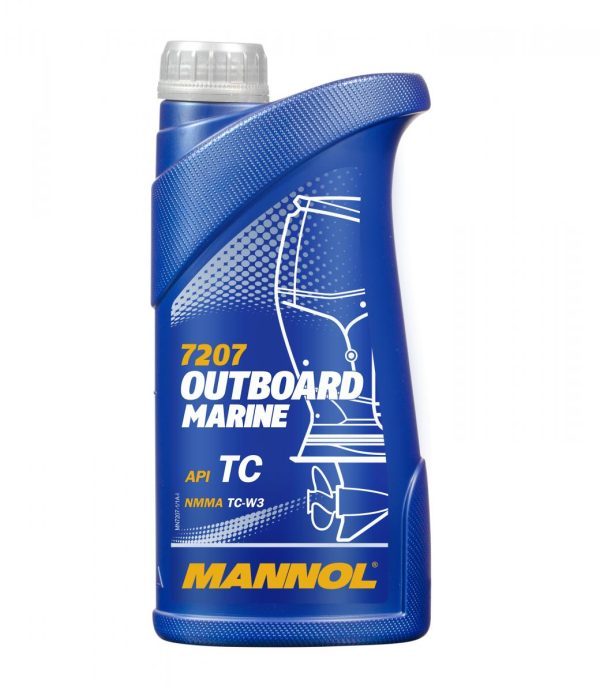 2T Outboard Marine MANNOL   1л. п/синт. API TC  Масло моторное /кор.20шт./