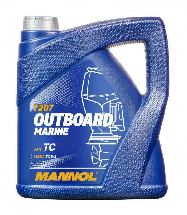 2T Outboard Marine MANNOL   4л. п/синт. API TC Масло моторное /кор.4шт./