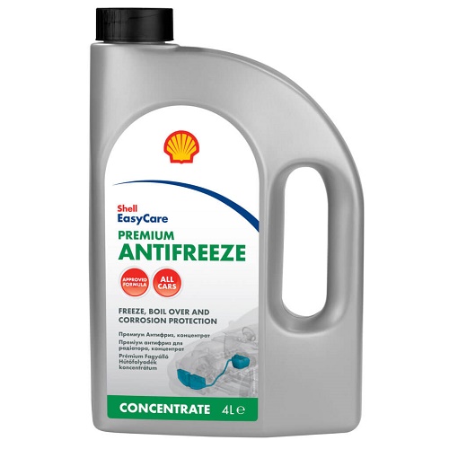 Антифриз Shell Premium Antifreeze 774 Concentrate, синий-зеленый, G-11 4л /кор.4шт/