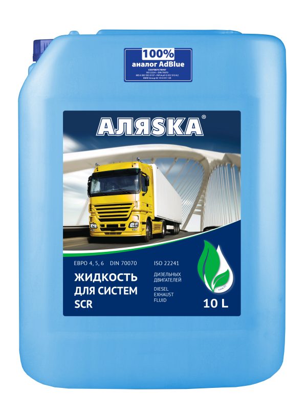 Жидкость для систем SCR (мочевина) Аляска  10л.