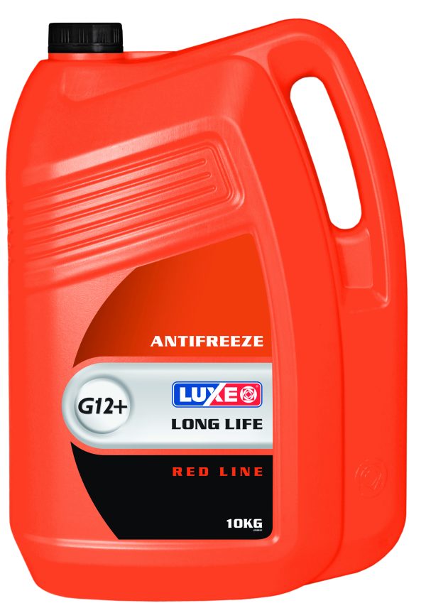 Антифриз (-40) красный G-12+ Red Line LUXE  10кг. /кор.2шт./