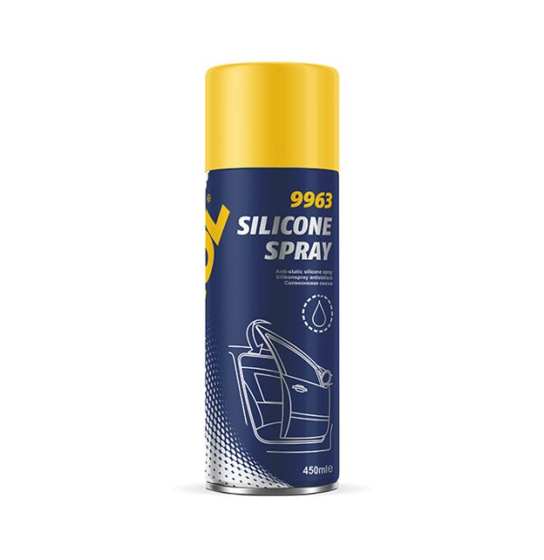 Смазка силиконовая водооталкивающая Silicone Spray MANNOL   450мл. /кор.24шт./ 9963