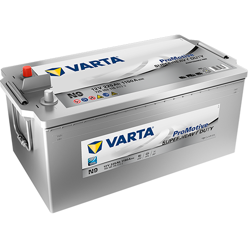 225 о.п. VARTA ProMotive N9 1150А (518*276*242)