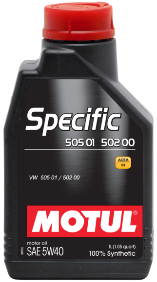 5/40 Specific 502 00/505 01 MOTUL   1л. синт. Масло моторное /кор.12шт./