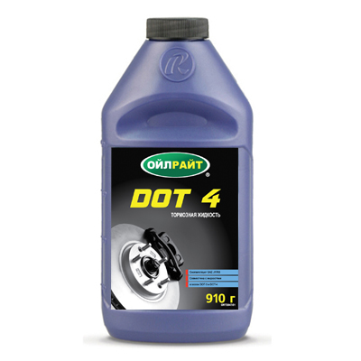 Т/ж  DOT-4 OILRIGHT    910гр. /кор.12шт./